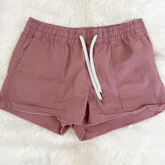 Vuori Womens Vintage Ripstop Shorts Size Small Drawstring Waist Travel Cruise - Picture 5 of 8